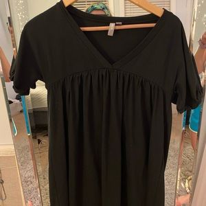 ASOS black mini dress